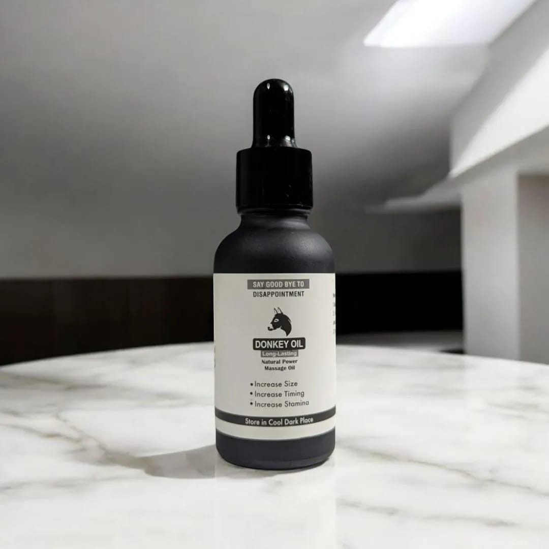 Donkey Body Oil 30 Ml, Timing &amp; Stamina Enhancement