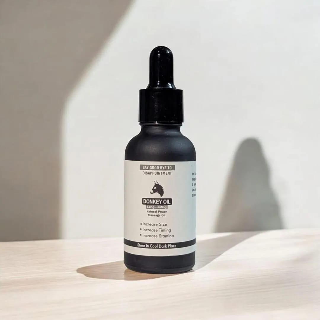 Donkey Body Oil 30 Ml, Timing &amp; Stamina Enhancement