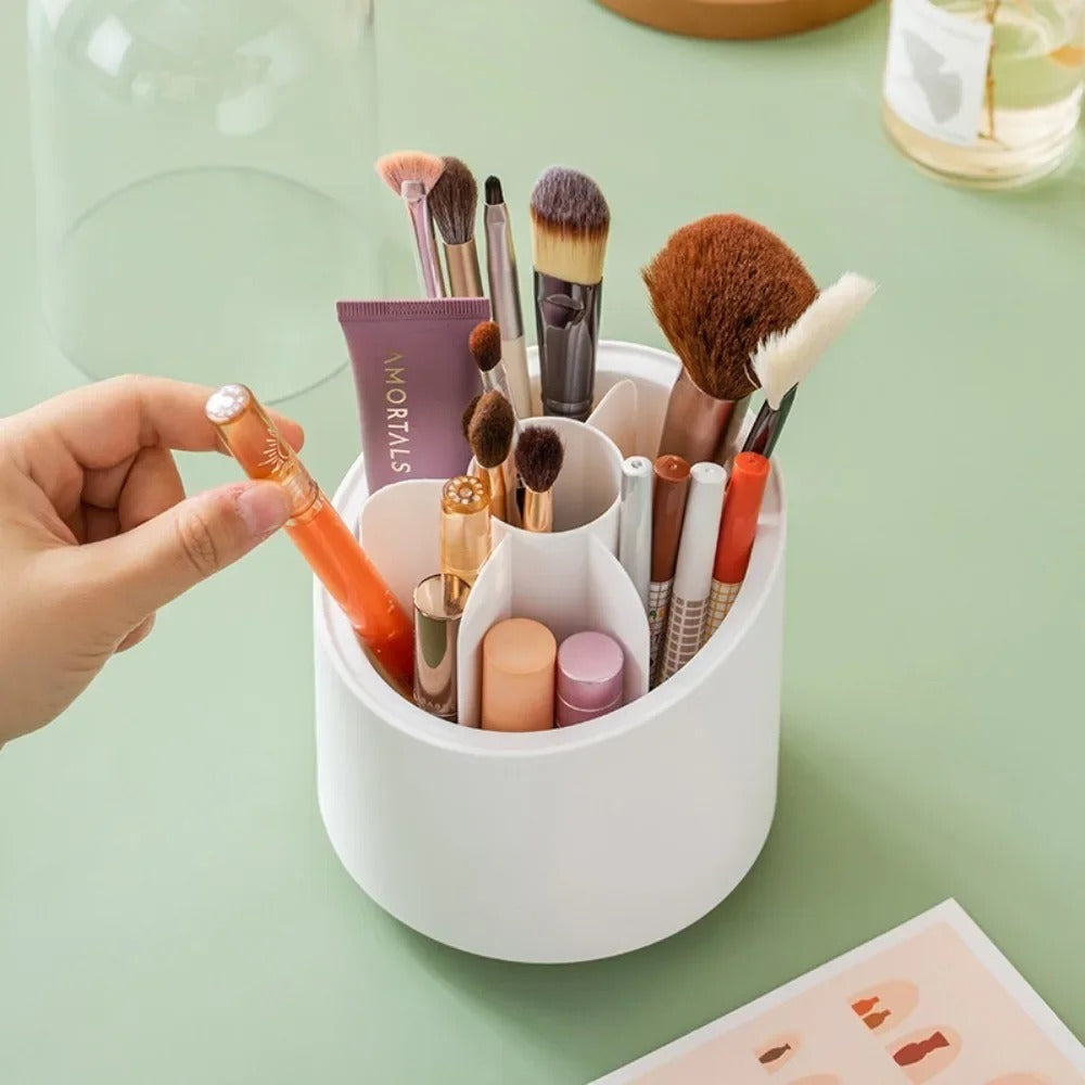 Get Organized with Our Premium 7-Compartment Slanted Desk Organizer