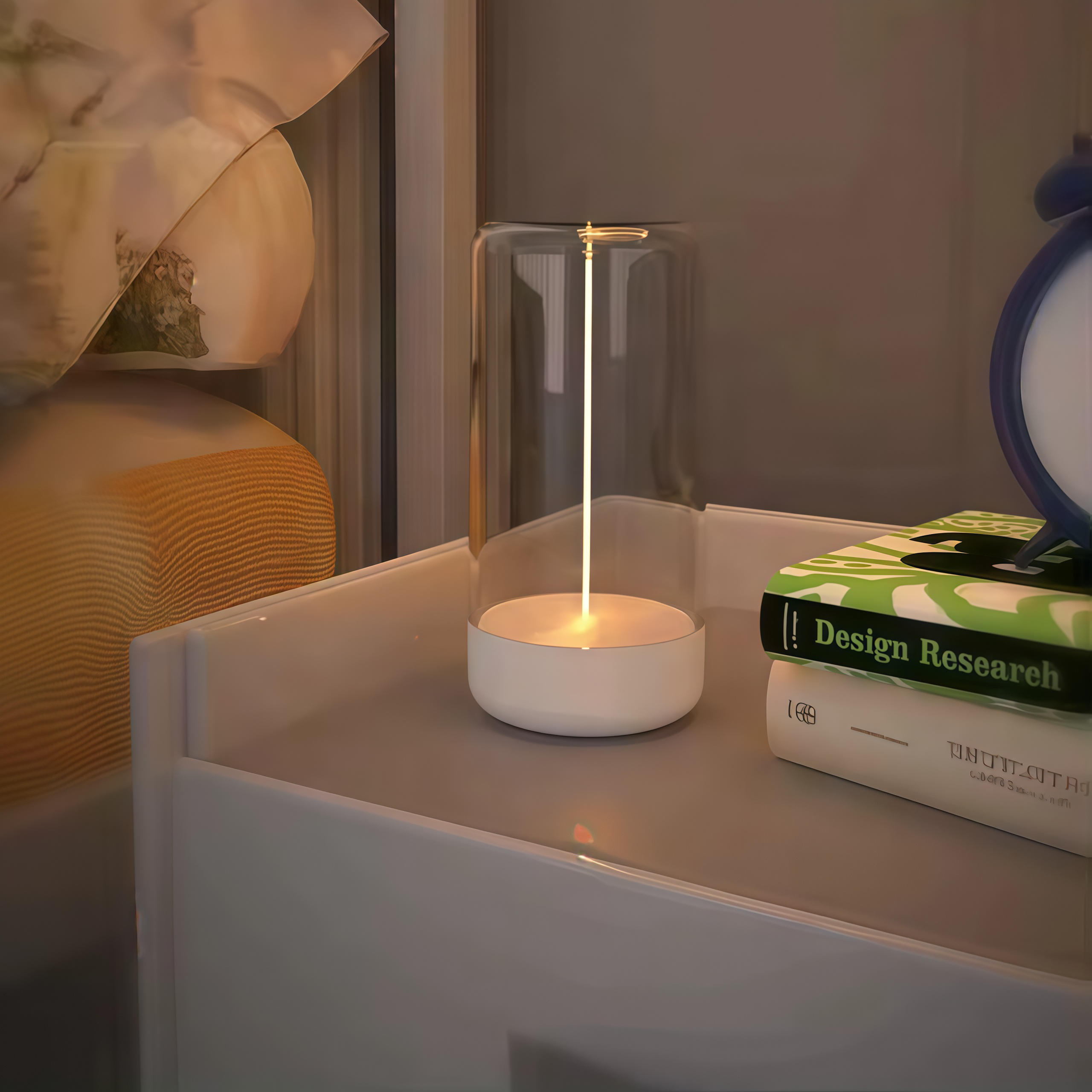 Magnetic LED Ambient Lamp – Flexible & Rechargeable