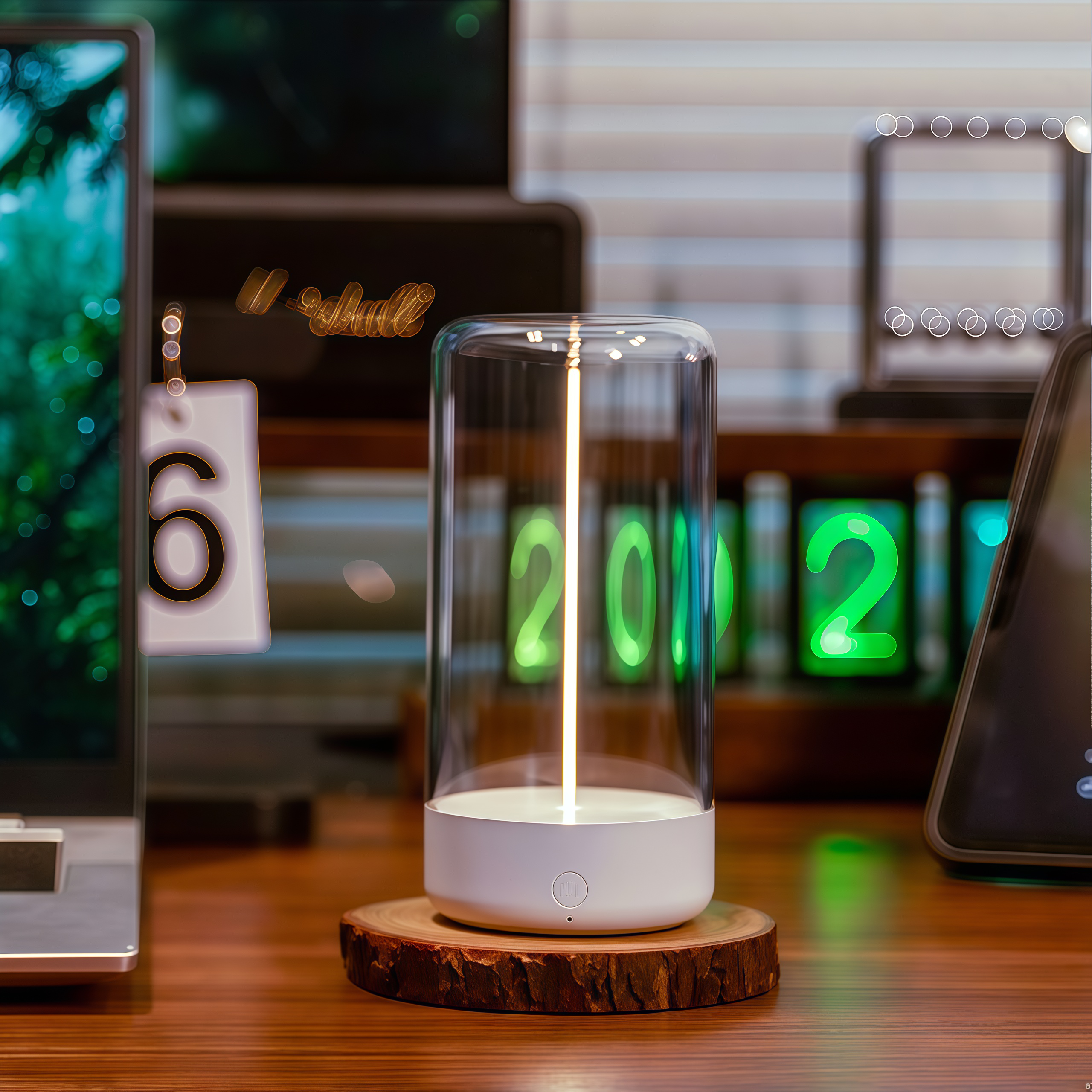 Magnetic LED Ambient Lamp – Flexible & Rechargeable