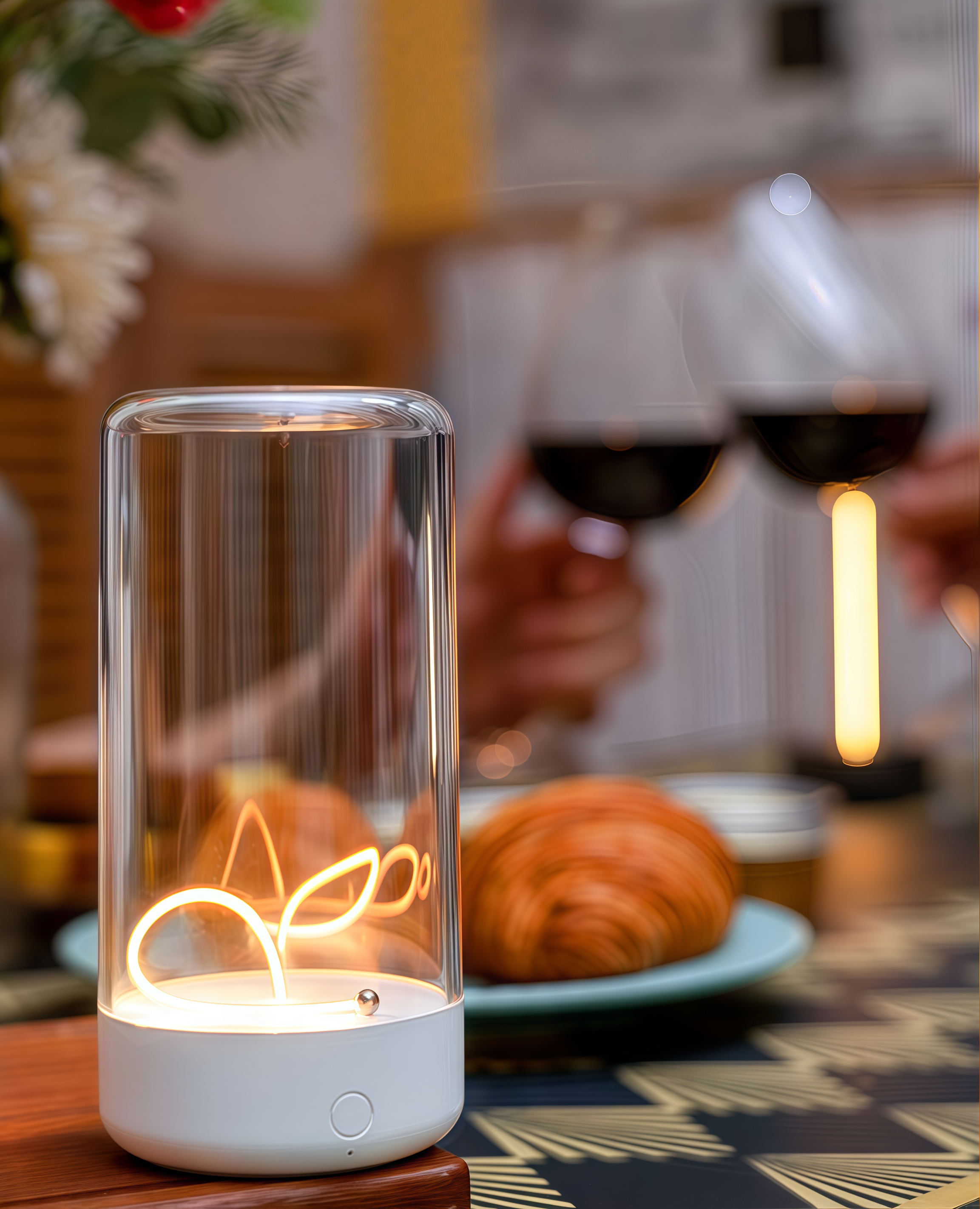 Magnetic LED Ambient Lamp – Flexible & Rechargeable