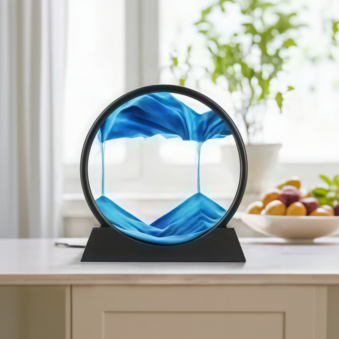 3D Moving Sand Art Frame – Relaxing Sandscape Motion Decor for Home & Office